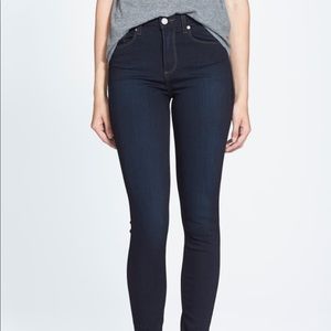 PAIGE Hoxton High Waist Ultra Skinny Jeans in Mona